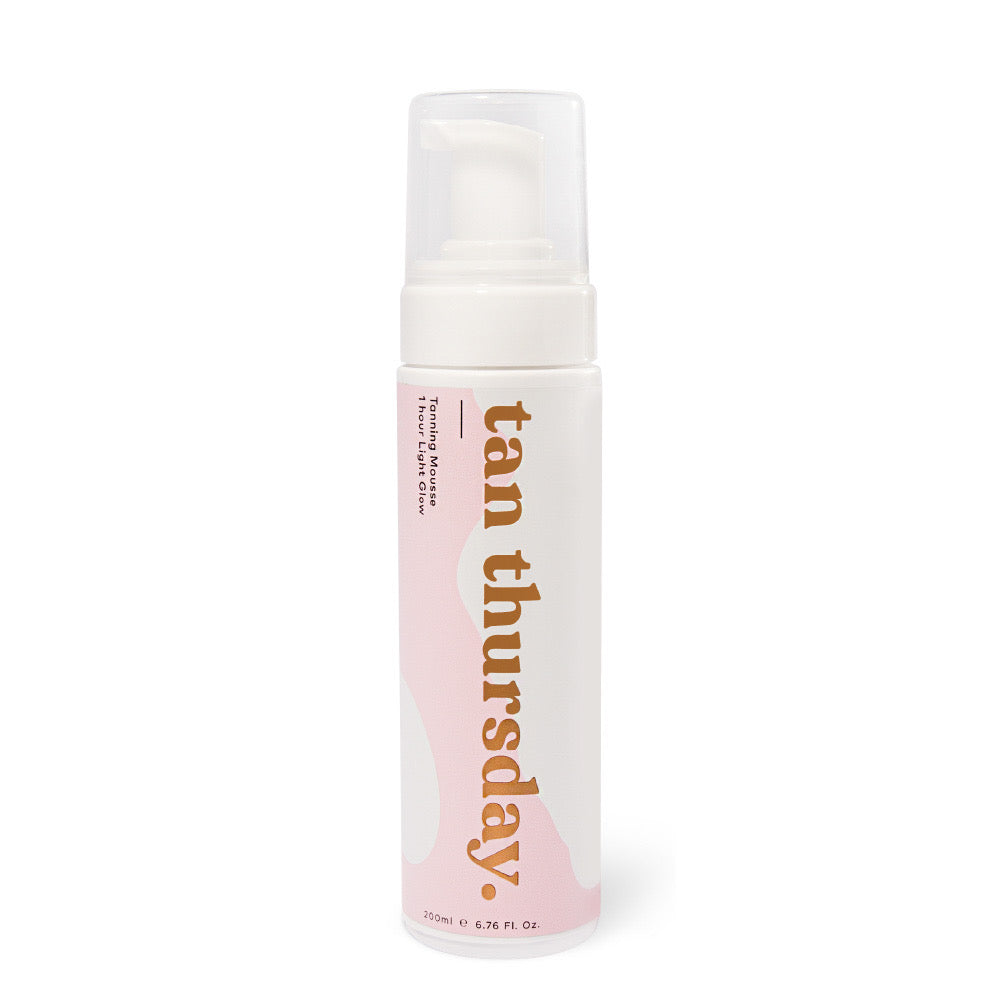 1 Hour Light Glow Tanning Mousse 200ml